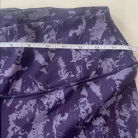 EUC Nike Dri Fit 7/8 purple high waisted leggings - Picture 9 of 12